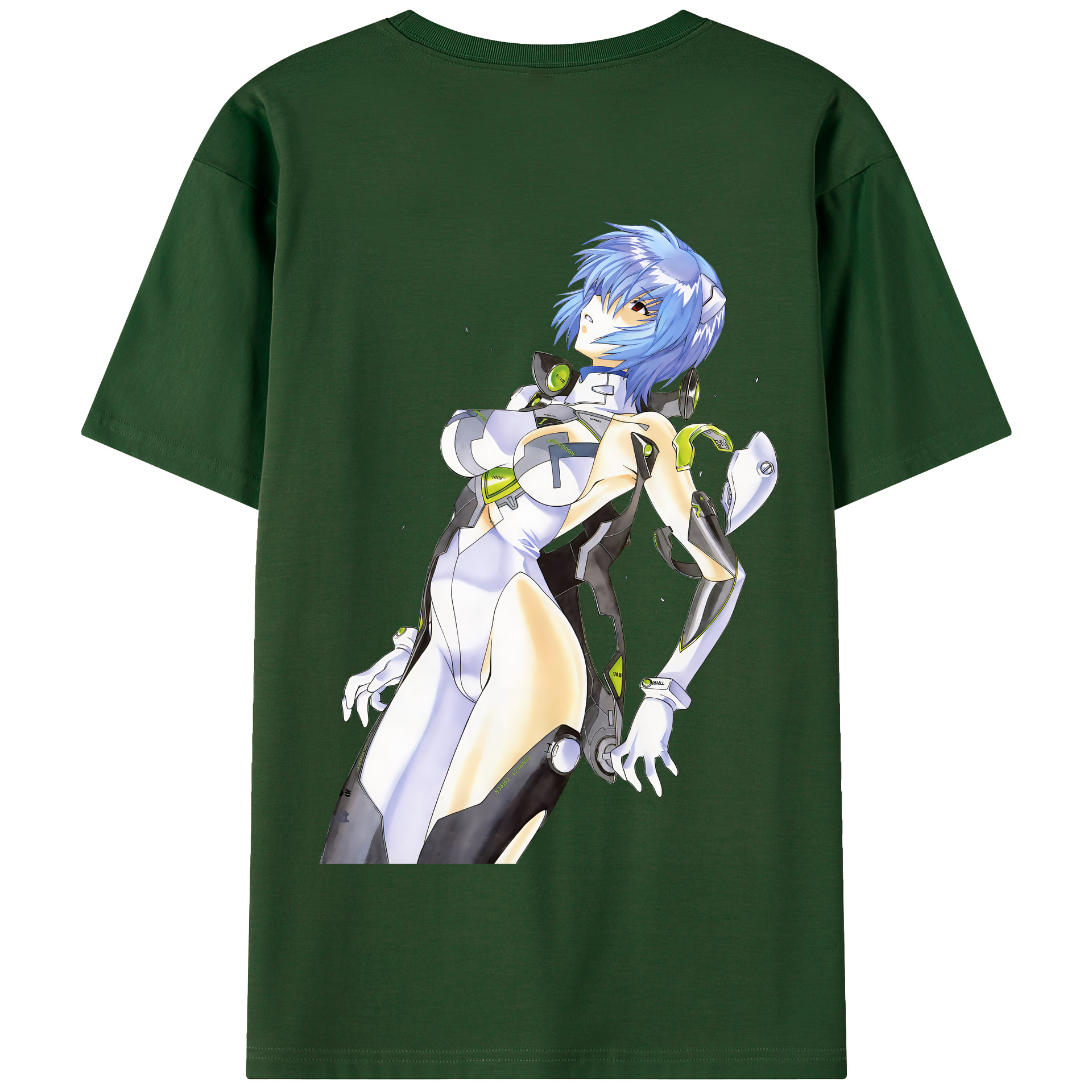 （画像用） EVA 新世紀エヴァンゲリオン 綿100％半袖Tシャツ（背面プリント）